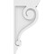 Ekena Millwork Standard Scroll Architectural Grade PVC Corbel, 5"W x 8"D x 16"H CORP05X08X16SCR - alternate 2